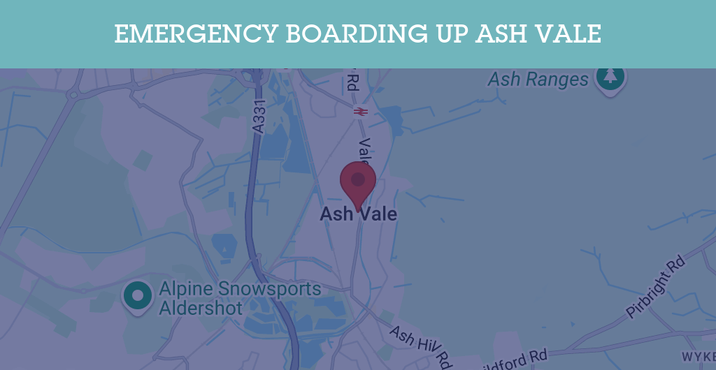 Emergency Boarding Up Services in Ash Vale - GU postcode