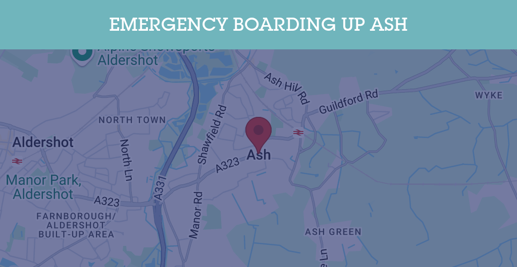 Emergency Boarding Up Services in Ash - GU postcode