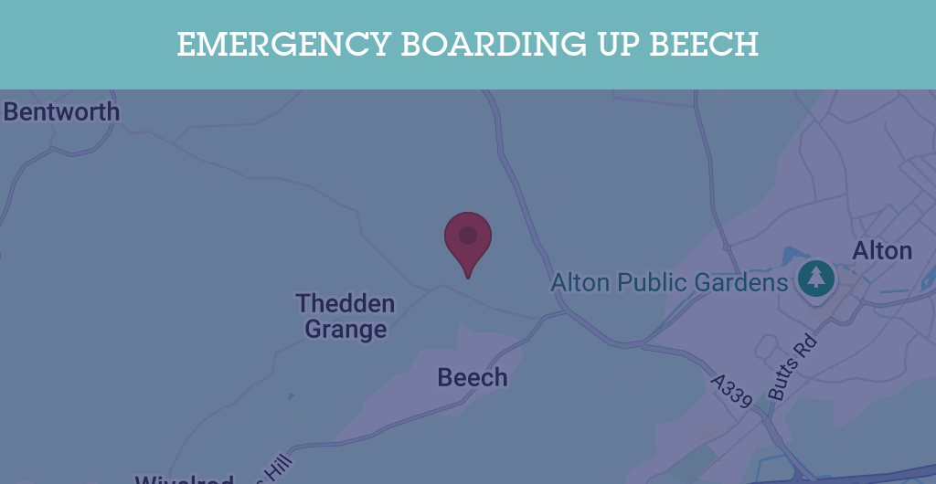 Emergency Boarding Up Services in Beech - GU postcode