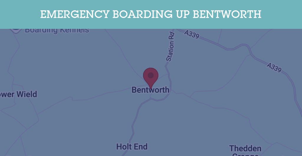 Emergency Boarding Up Services in Bentworth - GU postcode