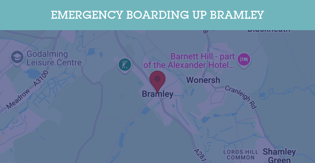 Emergency Boarding Up Services in Bramley - GU postcode