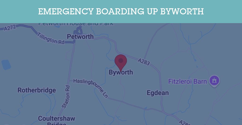 Emergency Boarding Up Services in Byworth - GU postcode