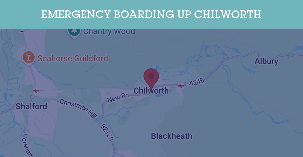 Emergency Boarding Up Services in Chilworth - GU postcode