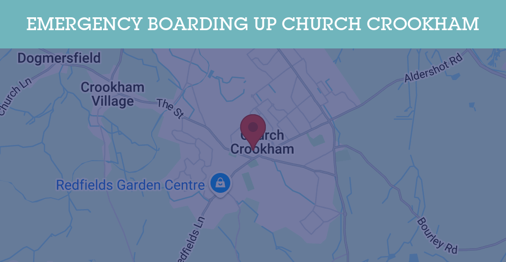 Emergency Boarding Up Services in Church Crookham - GU postcode