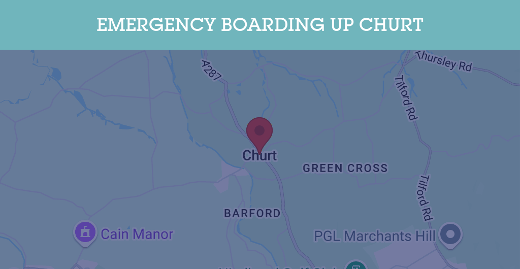 Emergency Boarding Up Services in Churt - GU postcode