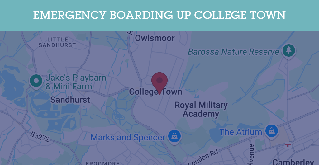 Emergency Boarding Up Services in College Town - GU postcode