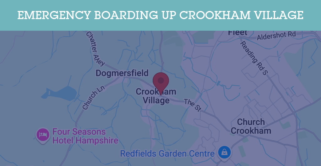 Emergency Boarding Up Services in Crookham Village - GU postcode