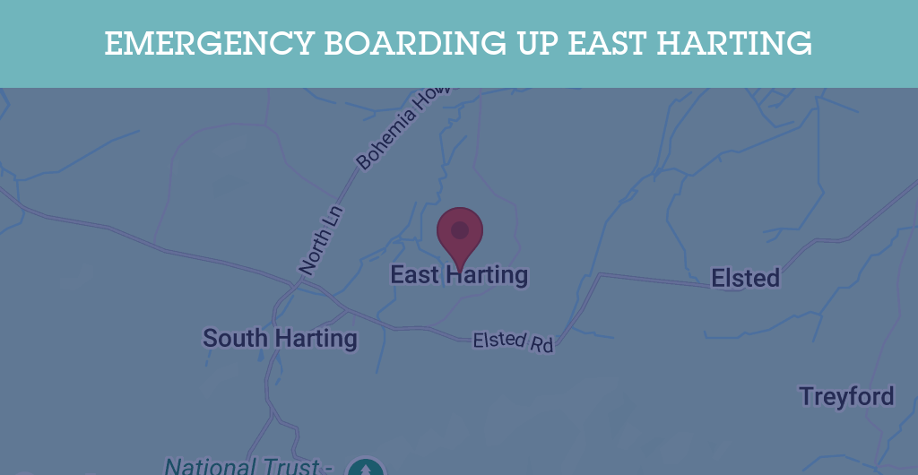 Emergency Boarding Up Services in East Harting - GU postcode