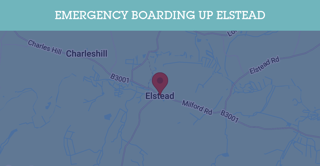 Emergency Boarding Up Services in Elstead - GU postcode