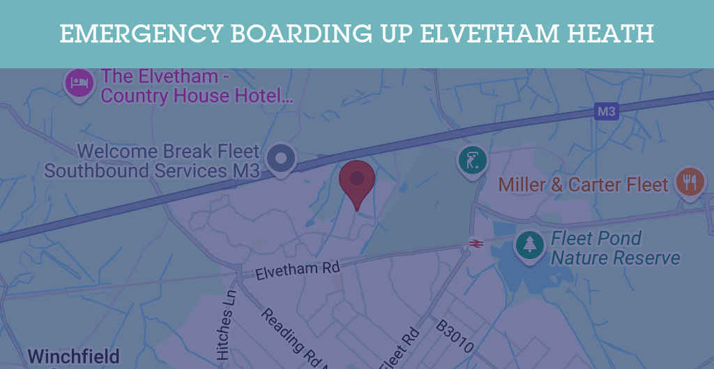 Emergency Boarding Up Services in Elvetham Heath - GU postcode
