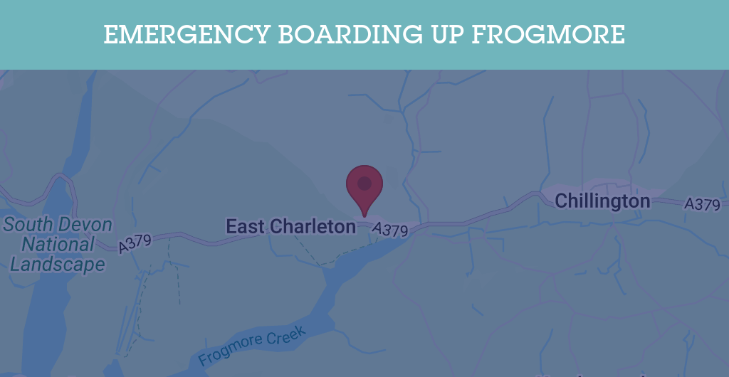 Emergency Boarding Up Services in Frogmore - GU postcode