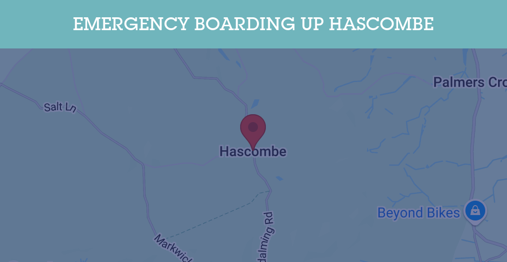 Emergency Boarding Up Services in Hascombe - GU postcode