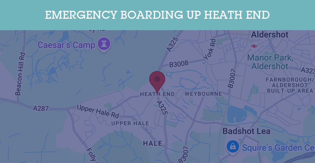 Emergency Boarding Up Services in Heath End - GU postcode