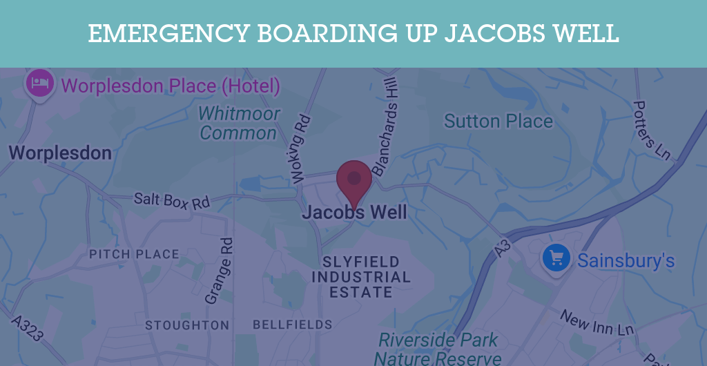 Emergency Boarding Up Services in Jacobs Well - GU postcode