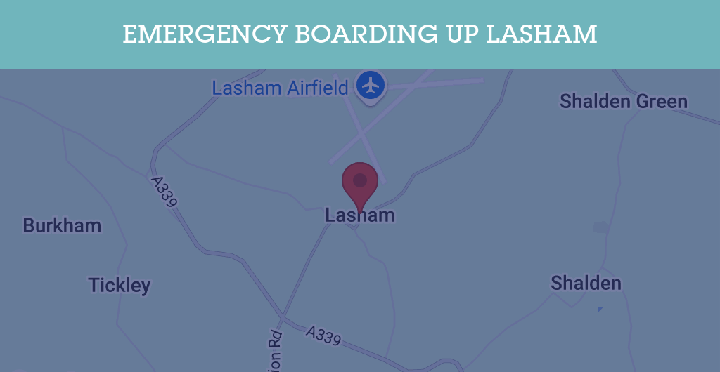 Emergency Boarding Up Services in Lasham - GU postcode