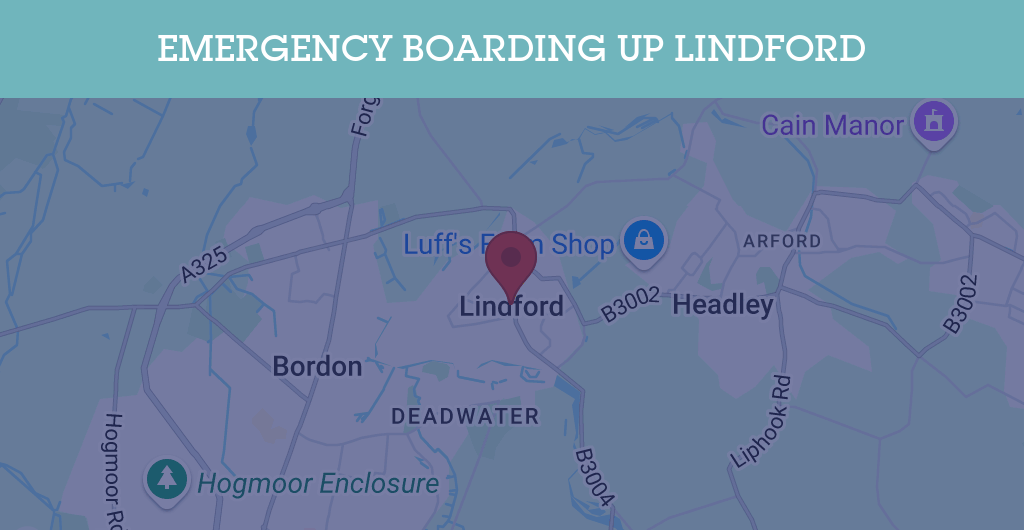 Emergency Boarding Up Services in Lindford - GU postcode