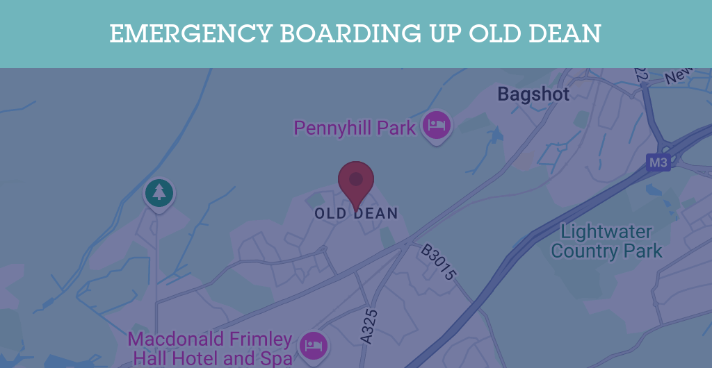 Emergency Boarding Up Services in Old Dean - GU postcode