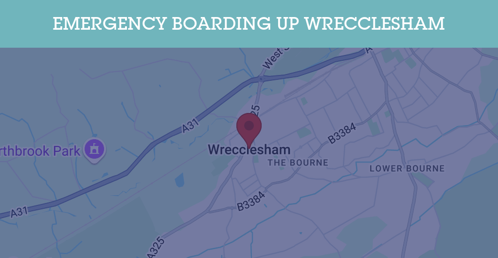 Emergency Boarding Up Services in Wrecclesham - GU postcode